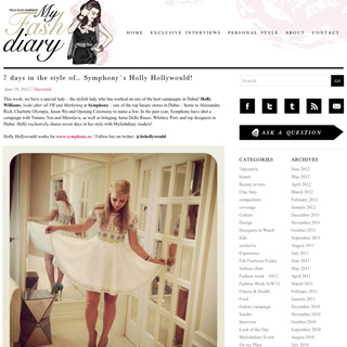 MyFashDiary - Dubai